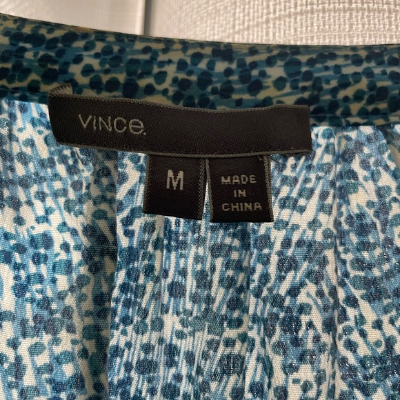 Vince Blue Shift Dress - Picture 8 of 11